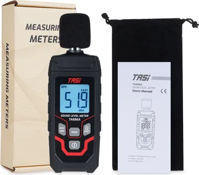 Obrázok produktu pre TASI TA656A 30~130 dB hlukomer, decibel meter, detektor hladiny zvuku, hlukomer, 0,1 dB, vysoko presný detektor hluku