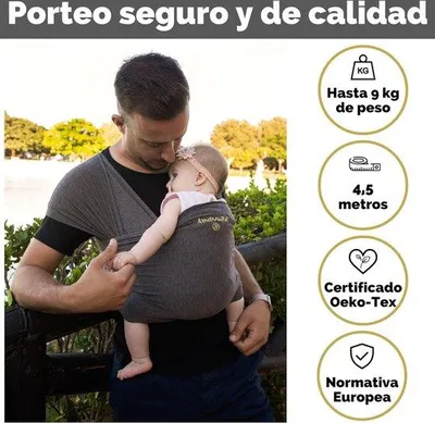 Image de Porte-bébé avec fonction sac à dos pour les nouveau-nés et les tout-petits