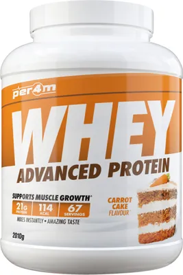 Produktbild von Per4m Whey Advanced Protein (2010g) Carrot Cake - Eiweiße - Molkenprotein-Mischung