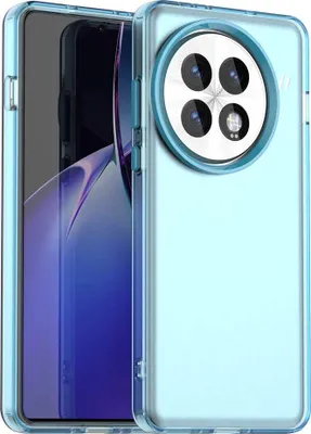 Produktbild von Handyhülle für OnePlus 13 Schlank Durchscheinend Matt Stoßfest Schutzhülle Blau