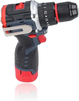 Obrázek produktu pro Sada elektrické vrtačky 18 V s akumulátorem 2000 mAh a nabíječkou – točivý moment 80 N·m – bezkartáčová vrtačka – sada s konektory pro EU.