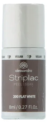 Produktbild von alessandro 48-200, 8 ml, Weiß, Flat white, Färbung, Undurchsichtig, Flasche