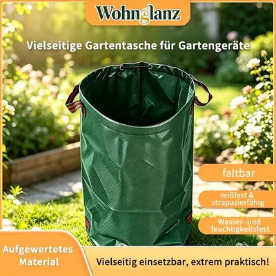 Produktbild von Gartentaschen Gartensack Gartentaschen Abfallsäcke Gartenlaubsack 125L