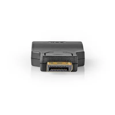 Produktbild von Nedis Displayport-Adapter - DisplayPort Stecker - VGA Buchse - 1080p - Vergoldet - Gerade - Rund - ABS - Anthrazit - Box