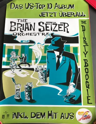 Obrázok produktu pre Brian Setzer Orchestra – Plagát – 59x84 cm