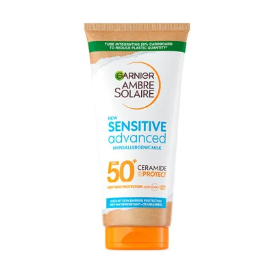 Obrázok produktu pre GARNIER - Ambre Solaire Sensitive Advanced Hypoallergenic Milk SPF50+ 175ml