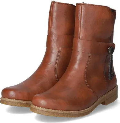 Immagine prodotto di Rieker donna inverno stivaletti / stivali marrone ecopelle dimensioni: 39