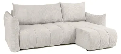 Produktbild von Universelles Ecksofa mit Schlaffunktion Flo Mini, Poso beige (100)