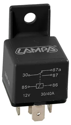 Obrázek produktu pro Univerzální relé 5 kontaktů - 12V - 30A