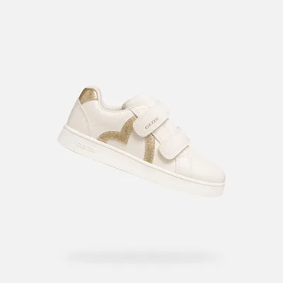 Produktbild von Geox Eclyper Mädchen-Sneaker in Creme 25