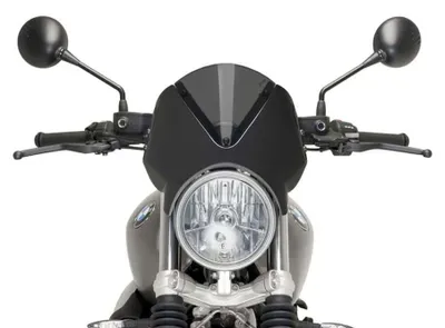 Produktbild von PUIG 9339F Retrovision  passend fuer BMW R NINET SCRAMBLER Stark getönt