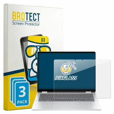 Produktbild von 3x BROTECT Schutzglas für HP OmniBook 5 Flip 2-in-1 14-fp0770ng Schutzfolie Panzer Folie Glas Display Schutz klar