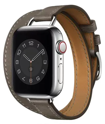 Imagen del producto de Omgoods: Correa de cuero elegante para Apple Watch, compatible con diversas tallas