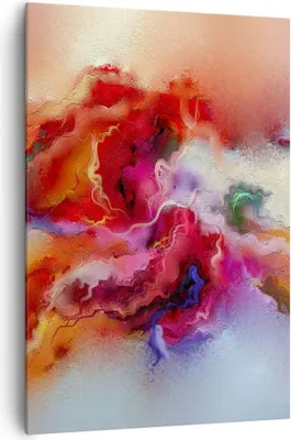 Produktbild von Bild auf Leinwand - Leinwandbild - Einteilig - Abstraktion modern - 70x100cm - Wand Bild - Wanddeko - Wandbilder - Leinwanddruck - Wanddekoration - Leinwand bilder - Wandbild - PA70x100-4035