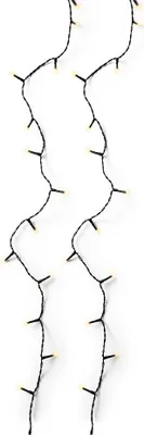 Produktbild von Weihnachtsbeleuchtung für den Außenbereich 6 Meter - 80 LEDs - 2700k - Dimmbar mit Timer - IP44