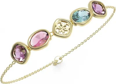 Produktbild von Damen Gold Guess Zirkonia Armband
