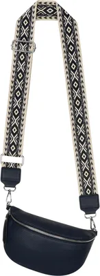 Produktbild von Bauchtasche Umhängetasche Crossbody-Bag Hüfttasche Kunstleder Italy-Design BLUE (2310)