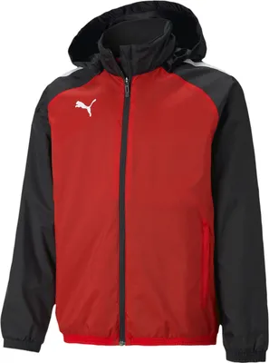 Produktbild von Puma Teamliga All Weather Jack Kinder - Rot