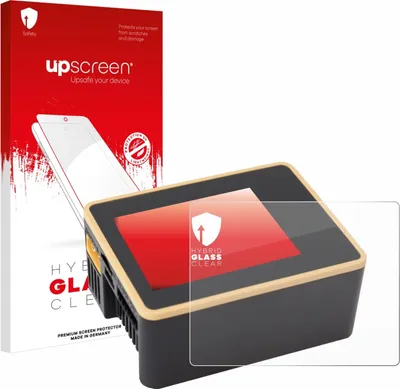Produktbild von upscreen Schutzglas für Junsi iCharger X6 Schutzfolie Panzer Folie Glas Display Schutz klar