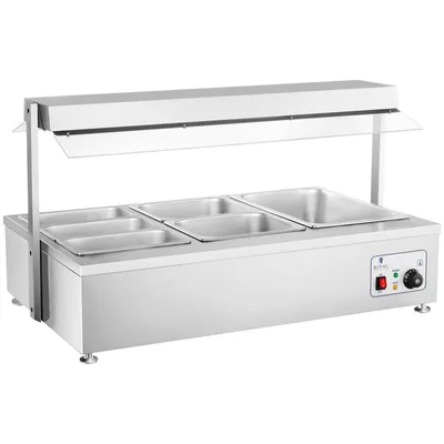 Obrázek produktu pro Volně stojící suchý ohřívač 6 x GN 150 mm 55 l Royal Catering bez vody