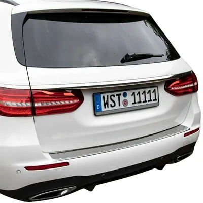 Produktbild von Ladekantenschutz Edelstahl matt für MERCEDES E-KLASSE S213 T-MODELL | ab 2016>