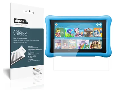 Obrázek produktu pro 1x ochranná fólie pro Amazon Fire HD 10 Kids (2019) - anti-shock 9H fólie dipos Glass plastové sklo
