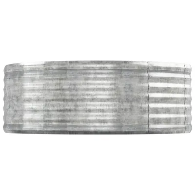 Obrázok produktu pre Vyvýšený záhradný záhon pozinkovaná oceľ 544x100x36cm strieborný