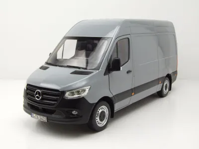 Produktbild von Norev 183042 Mercedes Sprinter 2018 grau 1:18