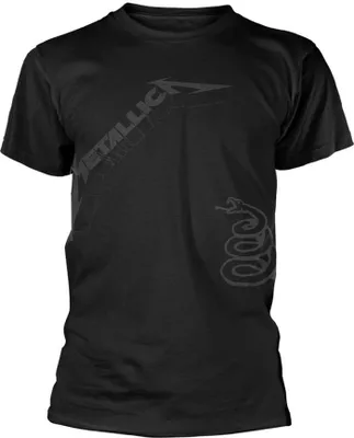 Produktbild von Metallica - "Black Album" T-Shirt für Herren/Damen Uni PH4105 (L) (Schwarz)