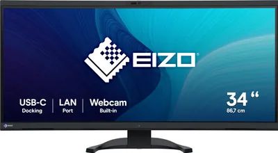 Immagine prodotto di EIZO FlexScan EV3450XC-BK Monitor PC 34,1 Pollici 3440 x 1440 Pixel UltraWide Quad HD LED Nero