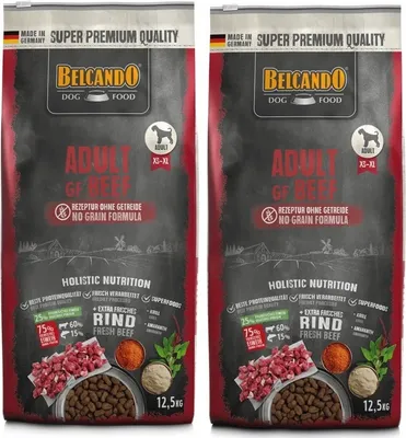 Produktbild von Belcando Adult GF Beef 2x 12,5kg