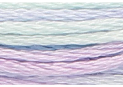 Productafbeelding van Anchor Sticktwist Multi 8m, lichtblauw/roze, Caribisch, katoen, kleur 1344, 6-strengs