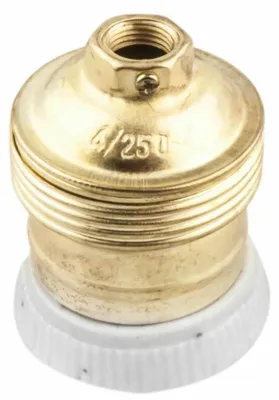 Image de Douille Onlex E27 dorée  Dorée, taille unique