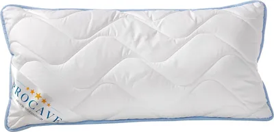 Produktbild von PROCAVE TopCool Kissen als kochfestes Kopfkissen 40x80 cm - Steppkissen und Schlafkissen, Qualitäts-Stepp-Kissen - atmungsaktives Allergiker Kissen 100% aus Deutschland