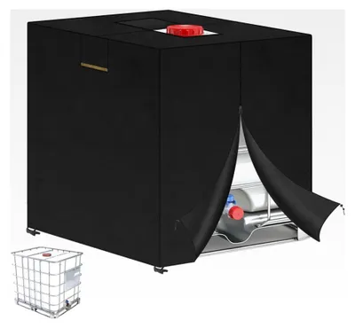 Produktbild von IBC Wassertankabdeckung 600l UV-beständig für IBC-Behälter 120x80x100cm