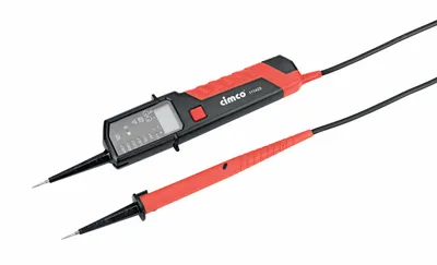 Obrázok produktu pre Cimco AC/DC tester napätia, 1000 V AC / 1500 V DC, s LED/LCD displejom, 1 ks.