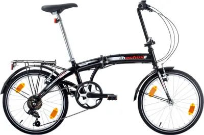 Produktbild von Skladacie bicykle, BACHINI, FOLDING 20 palcov, 6SP, čierna/červená