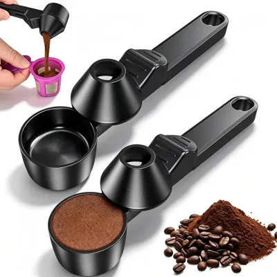 Image de Dosette pour café - Capacité de 30 ml - 2 cuillères doseuses pour café en ABS