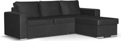 Produktbild von Ecksofa mit Schlaffunktion PANORAMIX-L - Anthrazit