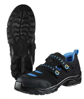 Produktbild von TMG SUMMER FLEX Sicherheitsschuh S1P mit Composite-Zehenkappe und durchtrittsicherer Sohle, 44, blau
