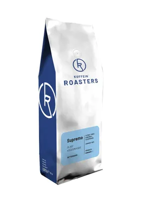 Produktbild von Supremo | italienischer Kaffee | mitteldunkle Röstung | ganze Bohne | 1000g