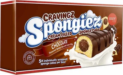 Produktbild von Jouy & Co Cravingz Spongiez Choco 5x40g