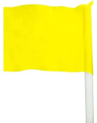 Produktbild von Select (4 X) Eckfahnen-Set - Neongelb | Größe: UNI