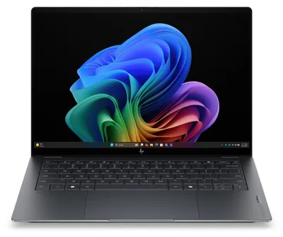 Image de HP DF7A4EA, processeur Intel Core Ultra 7, écran de 35,6 cm (14 pouces), résolution de 2880 x 1800 pixels, 32 Go de RAM, 1 To de stockage, système d'exploitation Windows 11 Pro