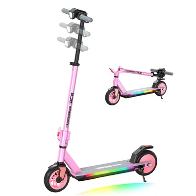 Produktbild von RCB R12 PRO Kinder E-Scooter 18 km/h – Höhenverstellbar, Faltbar, 7" Vollreifen, 150W Motor, bis 60 kg, für Kinder 6–12 Jahre