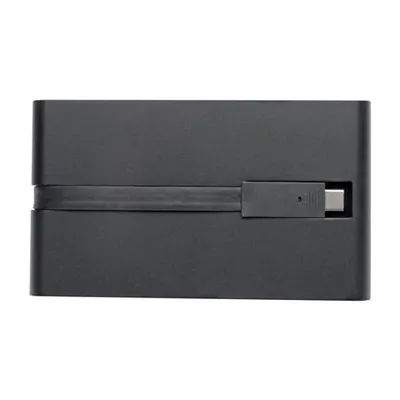 Zdjęcie produktu dla Tripp Lite U442-DOCK3-B, Przewodowa, USB 3.2 Gen 2 (3.1 Gen 2) Type-C, USB Type-C, 1000 Mbit/s, IEEE 802.3, IEEE 802.3az, IEEE 802.3u, IEEE 802.3x, Czarny