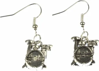 Produktbild von Schlagzeug Ohrringe Miniblings Hänger Drummer Drums Musik Musiker Trommel