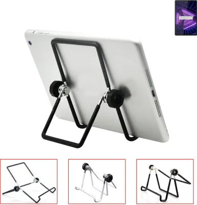 Produktbild von K-S-Trade Tablet-Ständer Tablet-Halterung Tablet-Aufsteller kompatibel mit Lenovo Tab M10 FHD Plus Wi-Fi faltbarer Tischständer Tablet Halterung