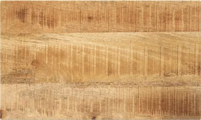 Image de Plateau de table 50x40x2,5 cm Rectangulaire Bois massif rugueux Mango
