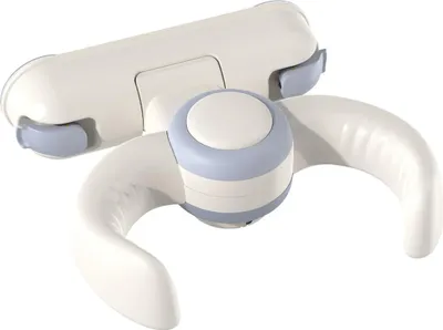 Produktbild von Babybadewannenständer,Wandmontierte Stehhilfe für Babys,Höhenverstellbare Badewannenstütze,Faltbarer Badewannenständer für Babys von 6–36 Monaten